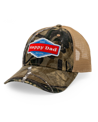 Happy Dad Camo Trucker Hat