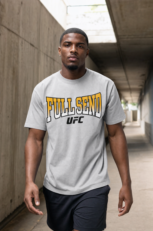 UFC Golden Arch Grey T-Shirt