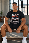 UFC Chicago Cage Black T-Shirt