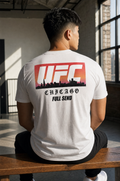UFC Chicago Skyline White T-Shirt