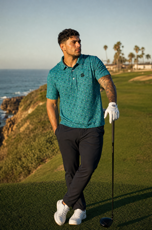 Full Send Golf Party Masters Polo