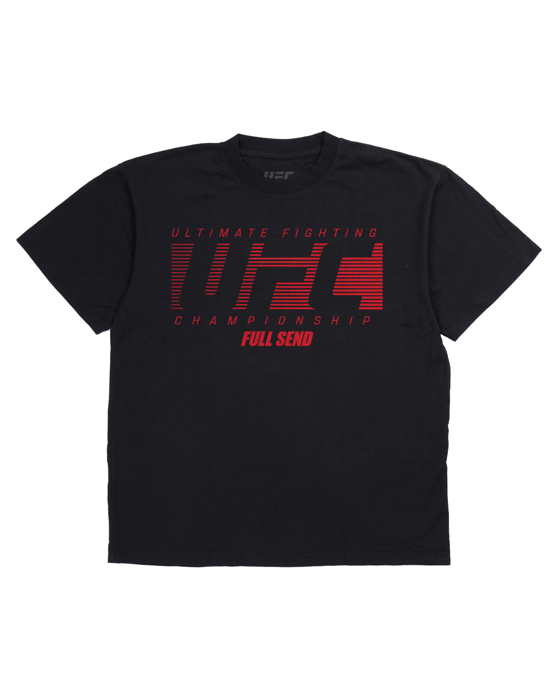 UFC Line Logo Black T-shirt