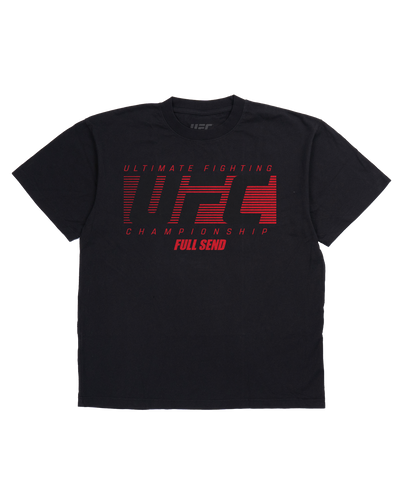UFC Line Logo Black T-shirt
