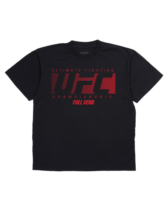UFC Line Logo Black T-shirt