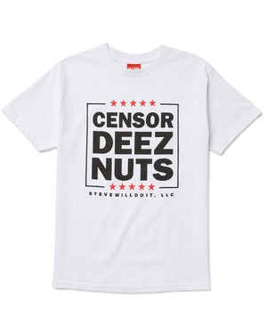 SteveWillDoIt - Censor Deez Nuts Tee
