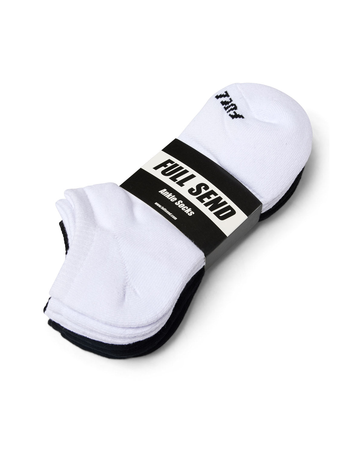 Full Send Classic Ankle Sock (4Pack) Full Send by NELK FULL SEND